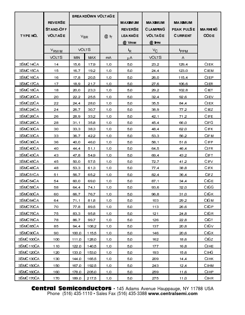 3SMC160CA