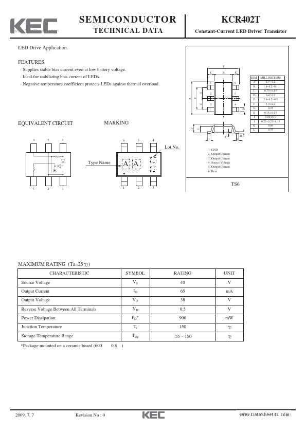 KCR402T