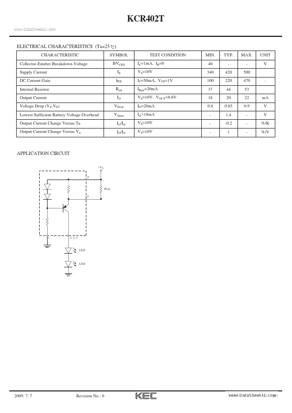 KCR402T