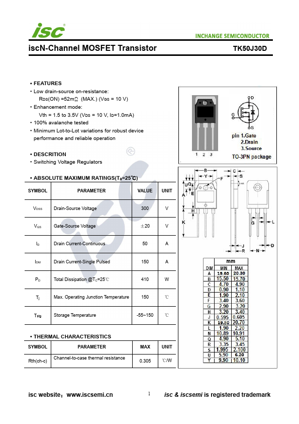 TK50J30D