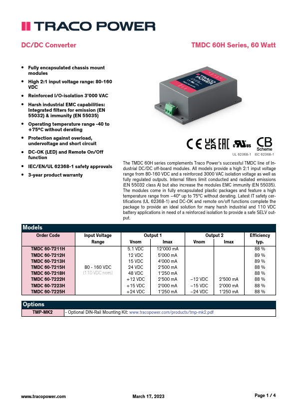 TMDC60-7218H