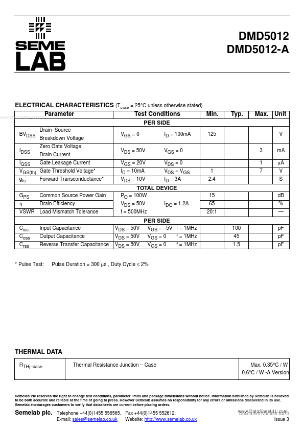 DMD5012-A