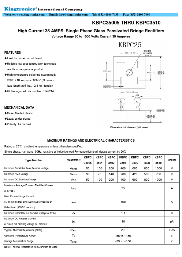 KBPC3502