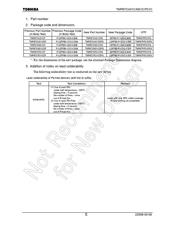 TMP87CP21CDFG