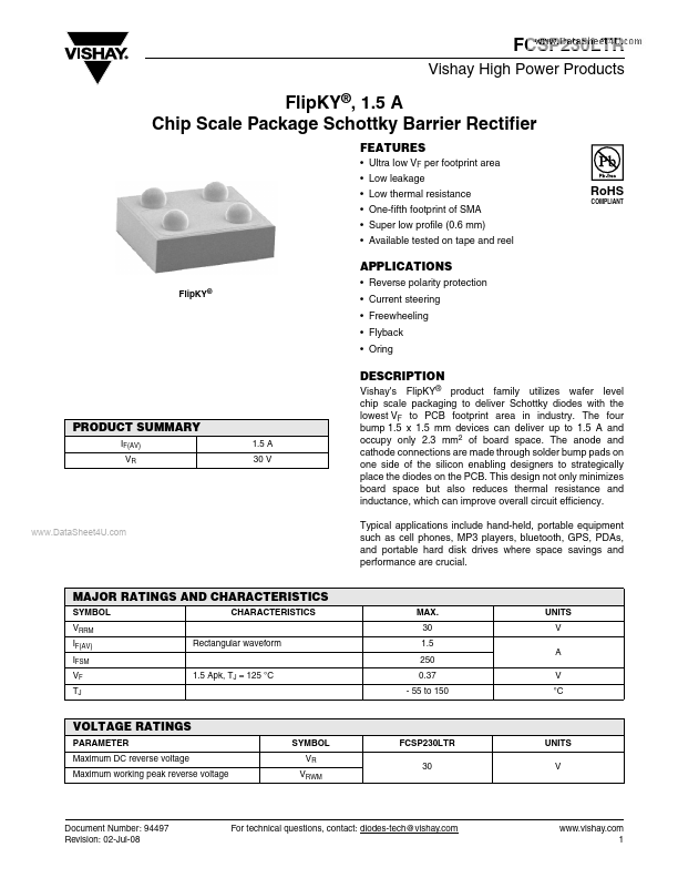 FCSP230LTR