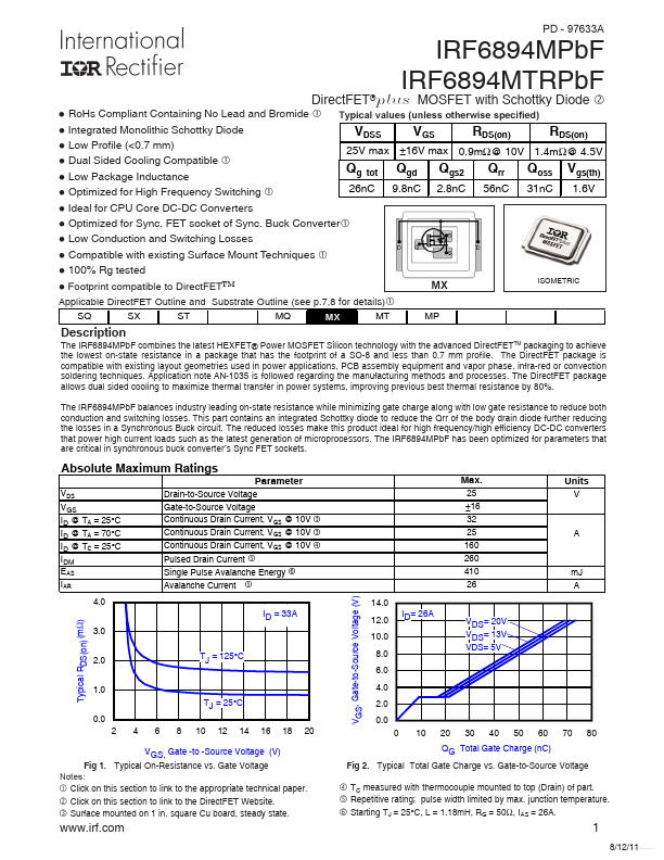 IRF6894MTRPBF