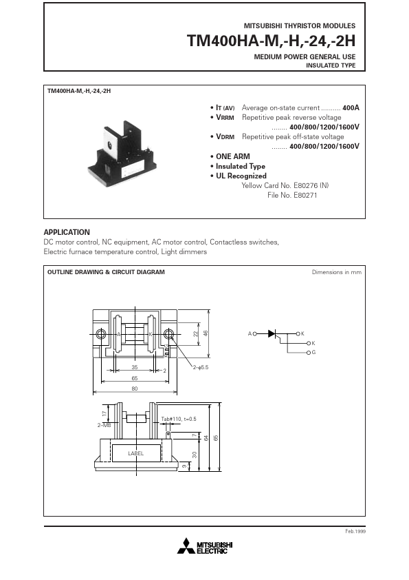 TM400HA-H