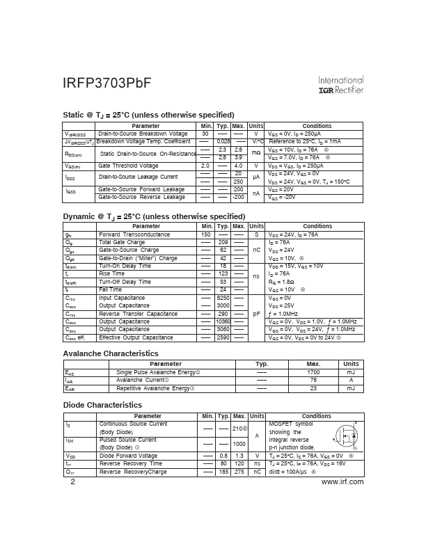 IRFP3703PBF