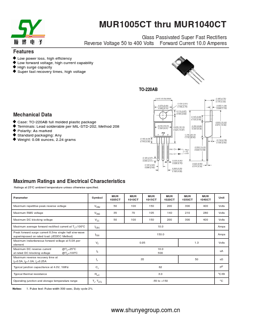 MUR1020CT