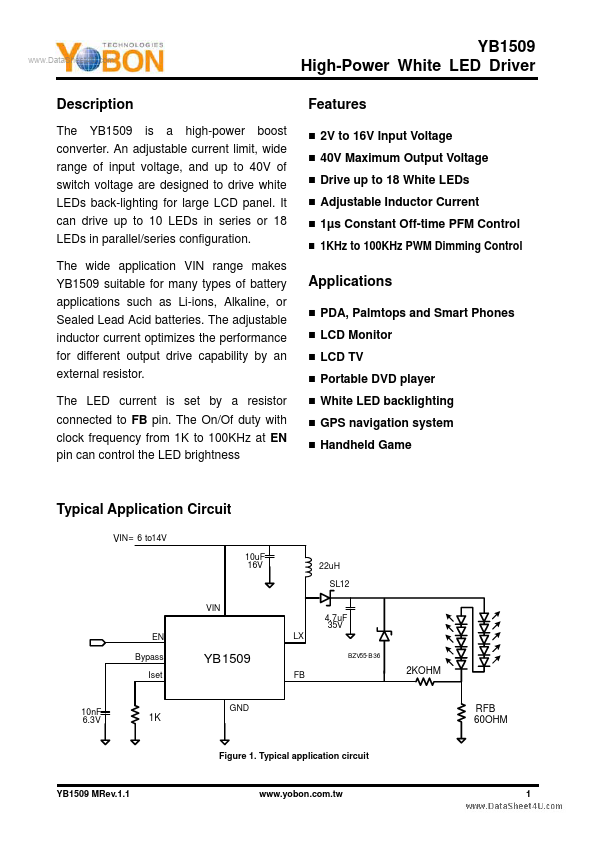 YB1509