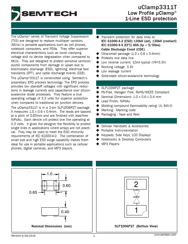 uClamp3311T