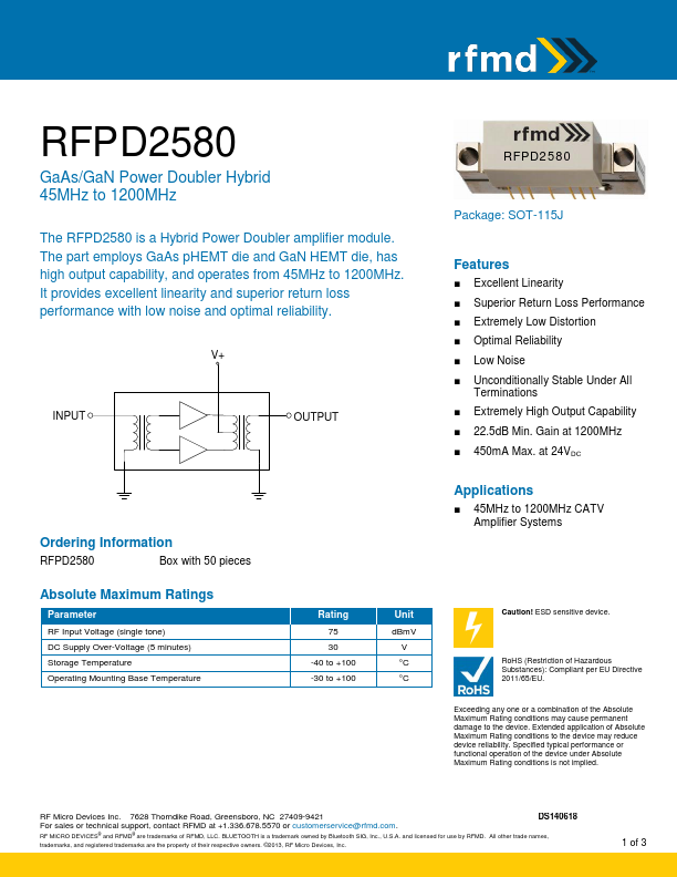 RFPD2580
