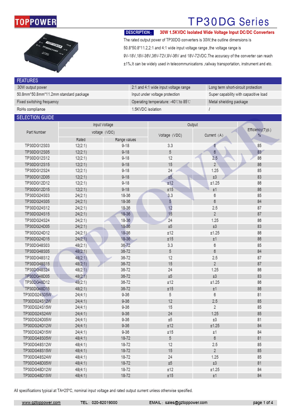 TP30DG48S12W