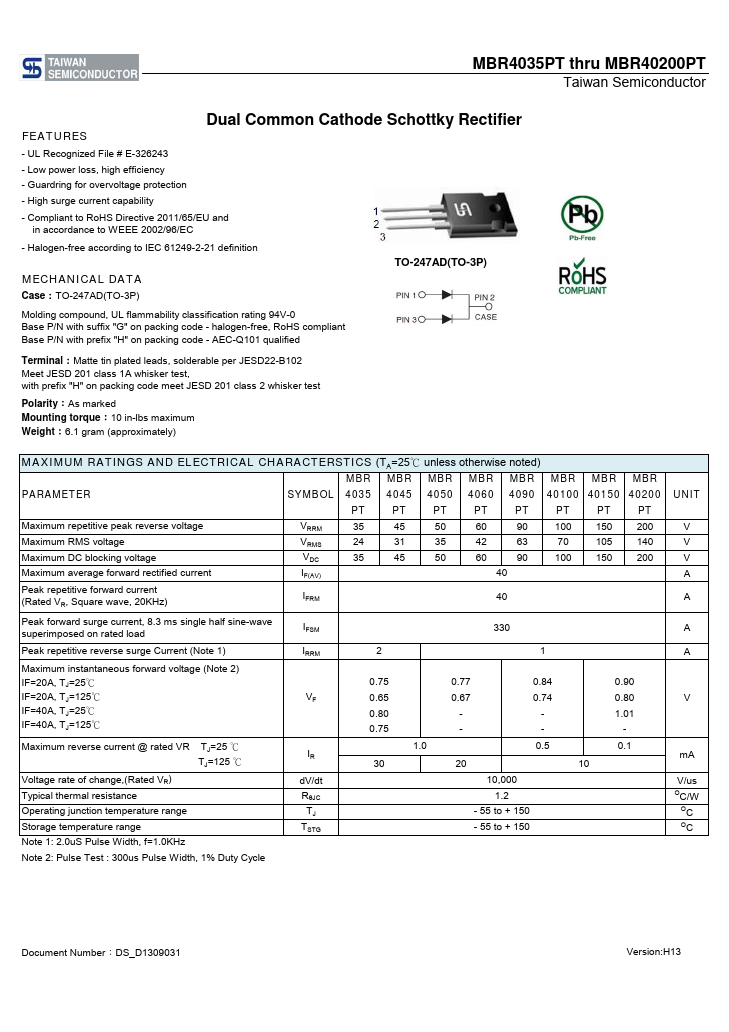 MBR4060PT