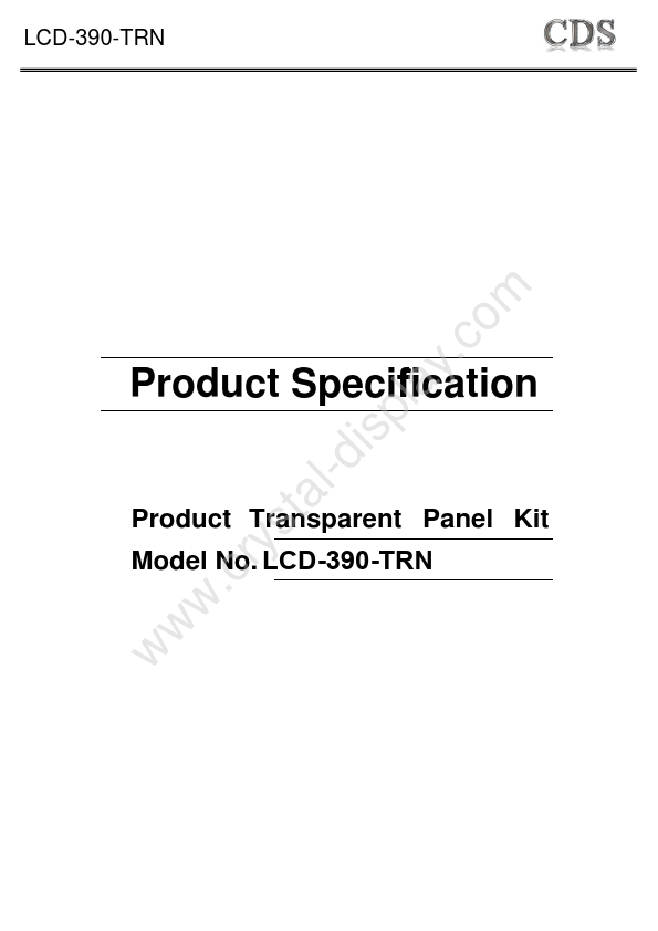 LCD-390-TRN