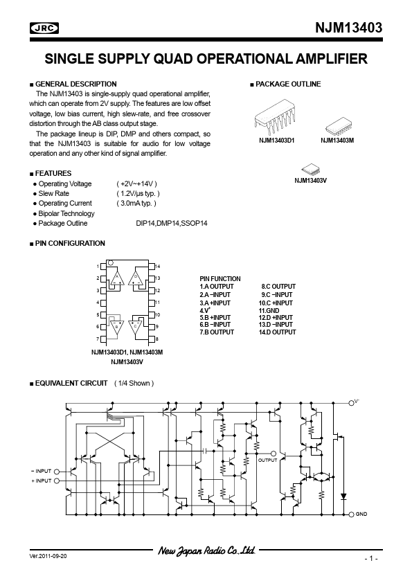 NJM13403D1