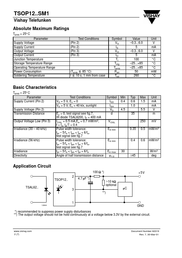 TSOP1240SM1