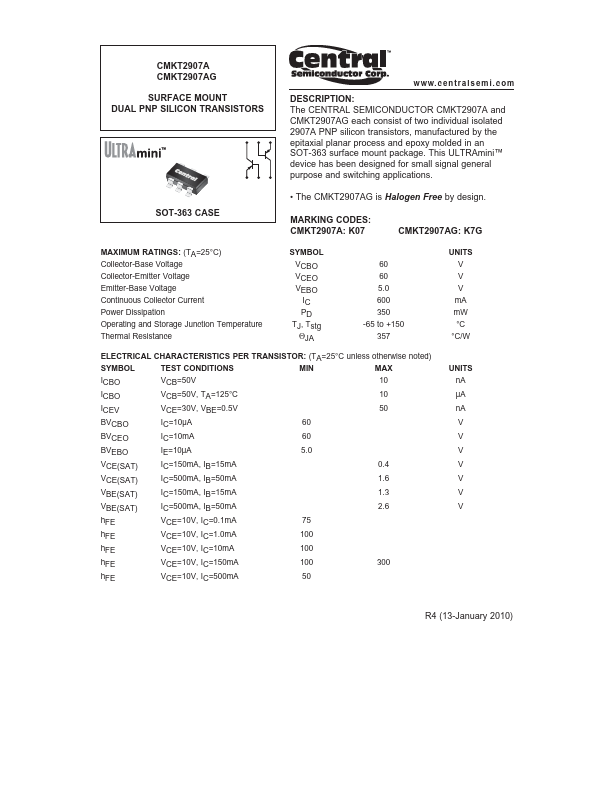 CMKT2907AG