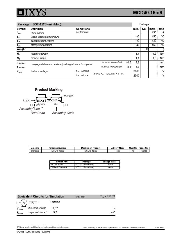 MCD40-16io6