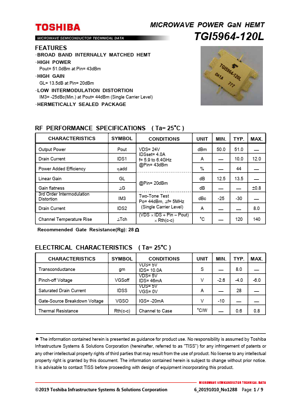 TGI5964-120L