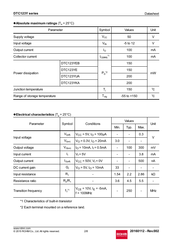 DTC123YKA