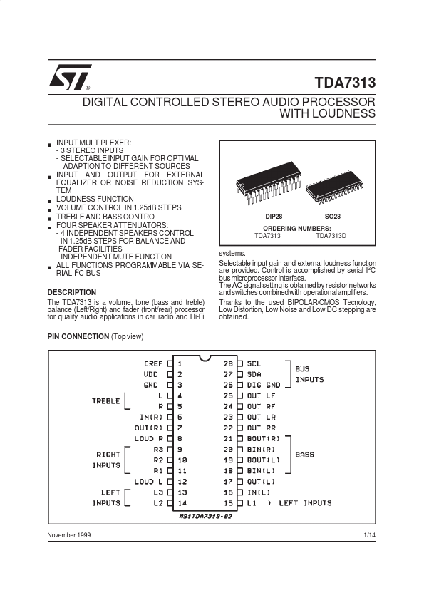 TDA7313