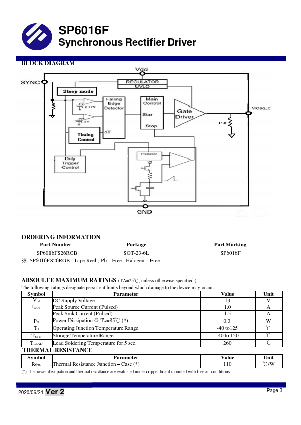 SP6016F