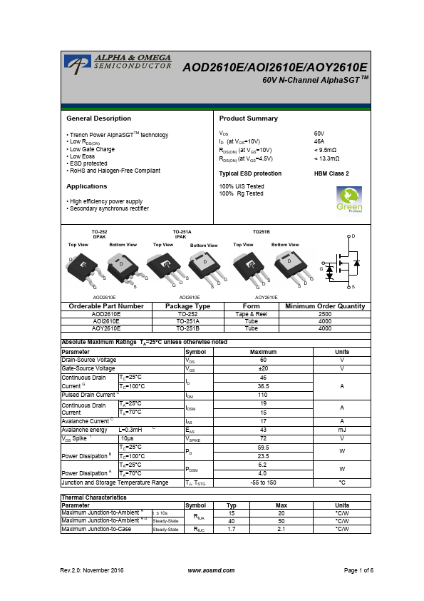 AOD2610E