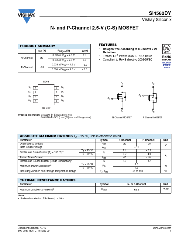 SI4562DY