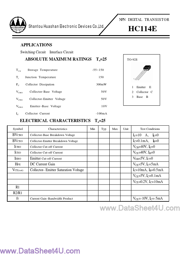 HC114E