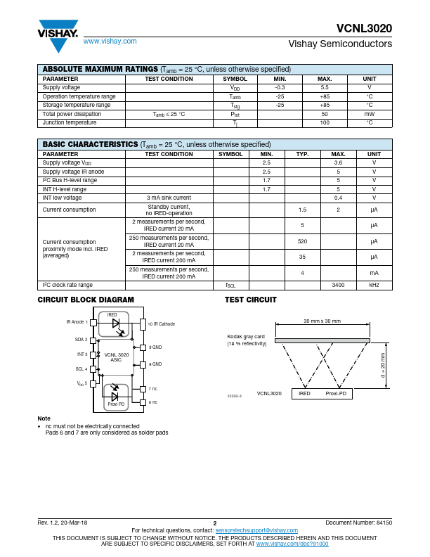 VCNL3020