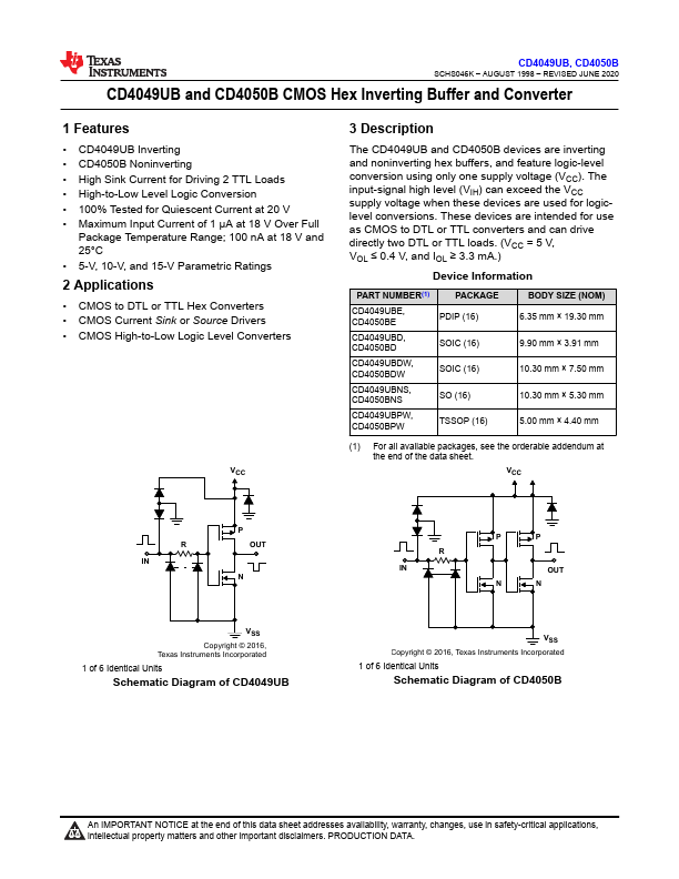 CD4050BM