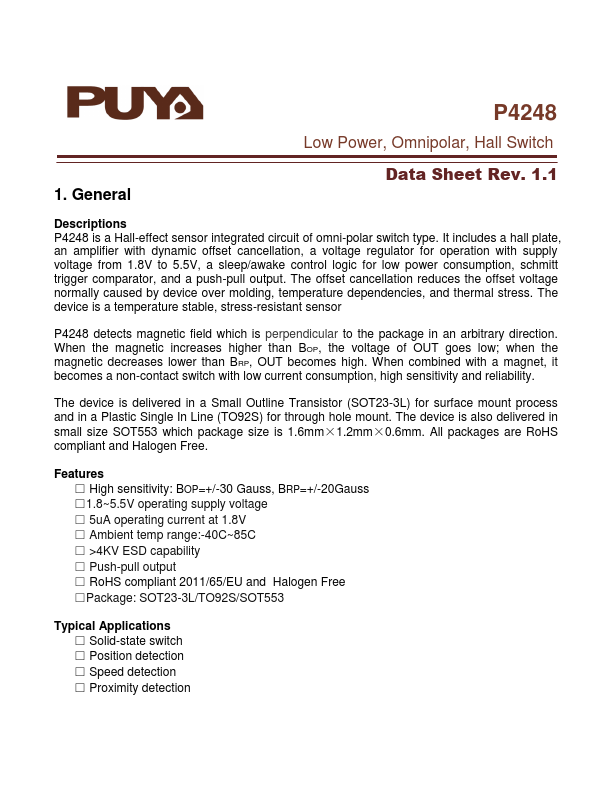 P4248 Datasheet Preview