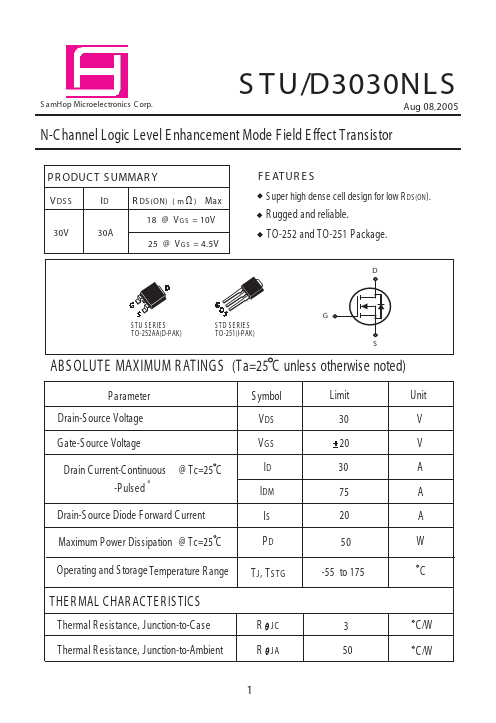 STD3030NLS