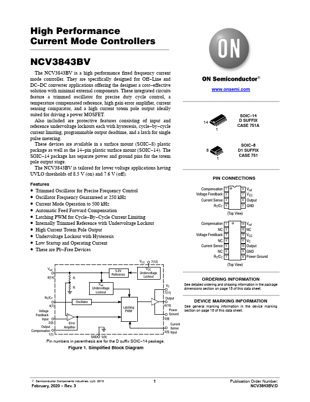 NCV3843BV