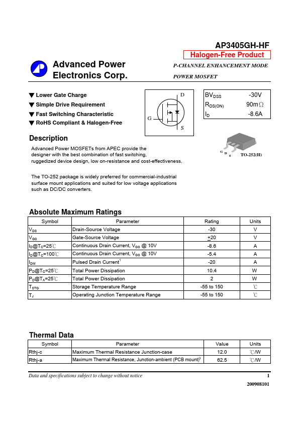 AP3405GH-HF