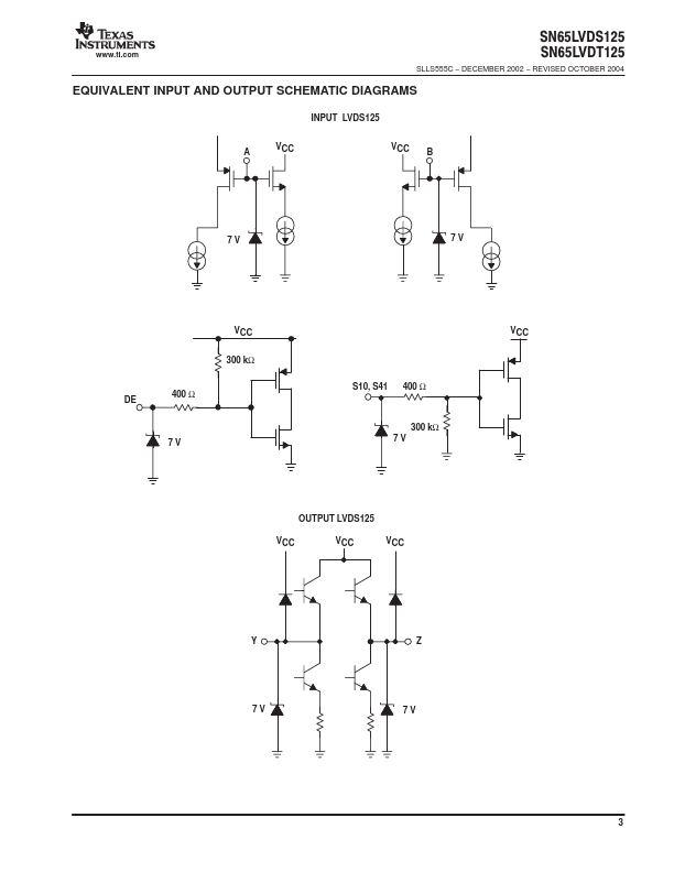 SN65LVDT125