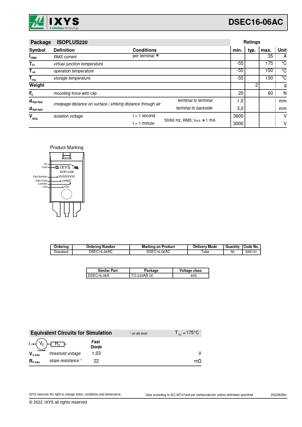 DSEC16-06AC