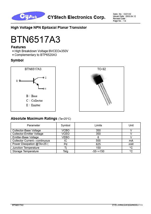 BTN6517A3