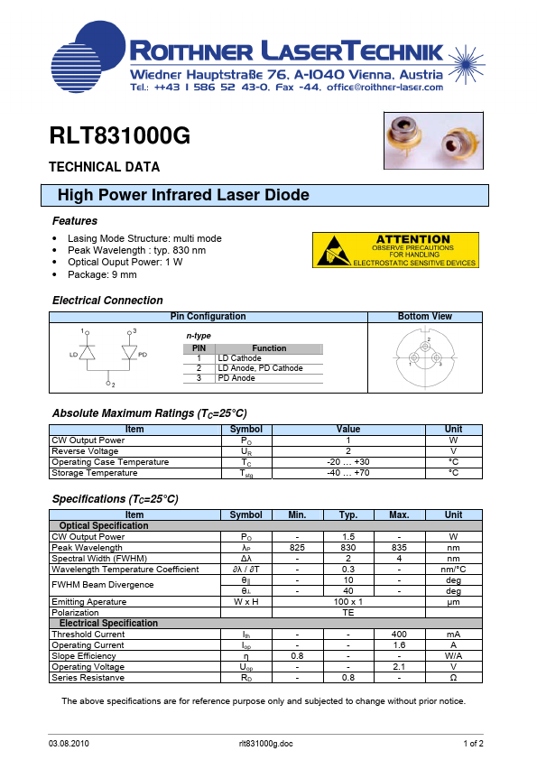 RLT831000G