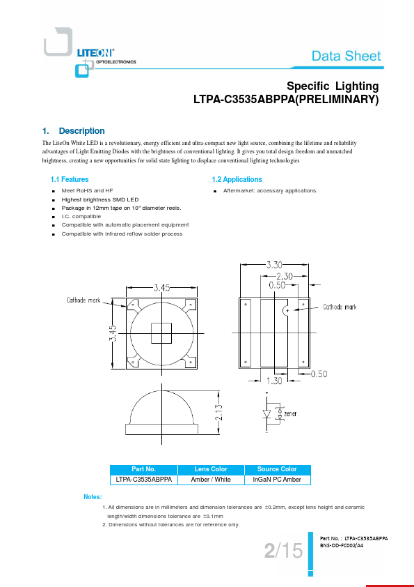 LTPA-C3535ABPPA