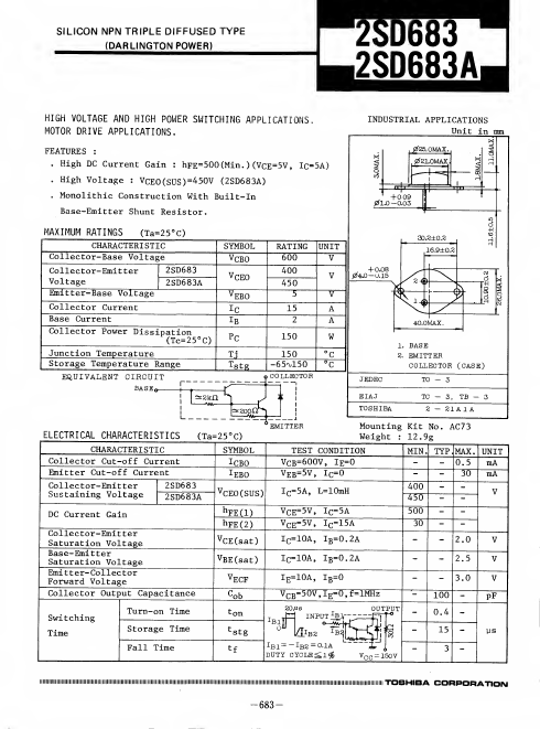 2SD683A