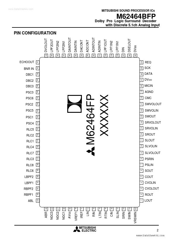 M62464BFP