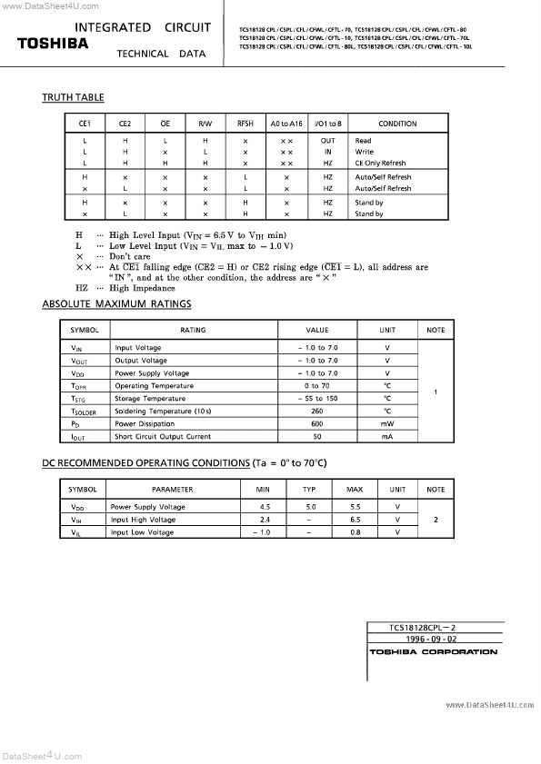 TC518128CFTL-70