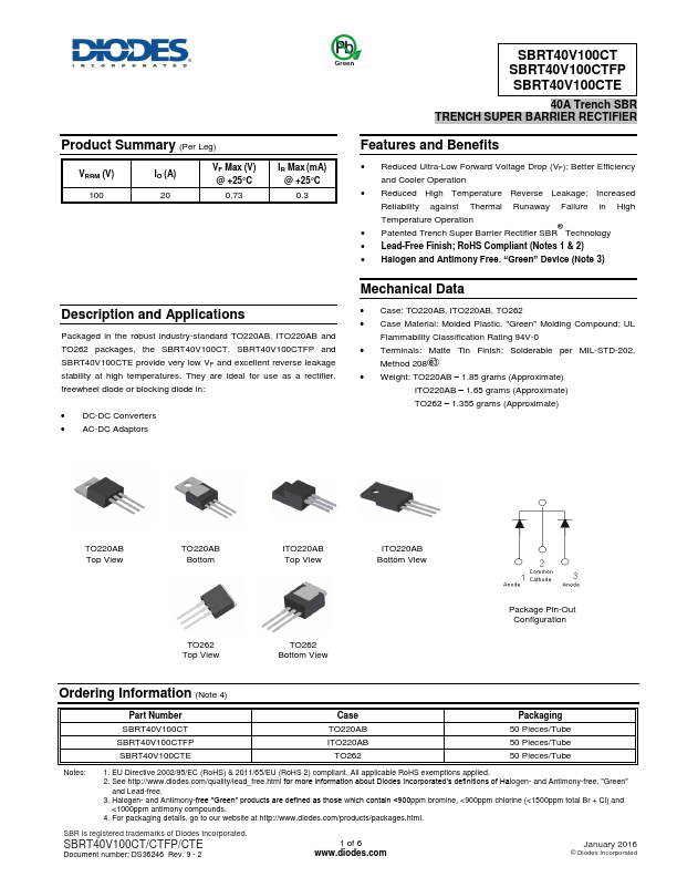 SBRT40V100CTE