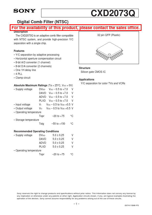 CXD2073Q