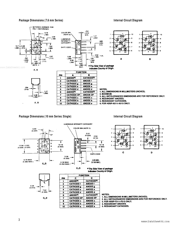 HDSP-Hx11