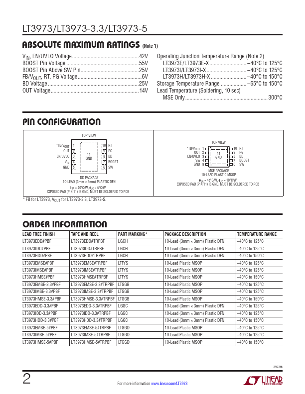 LT3973-3.3