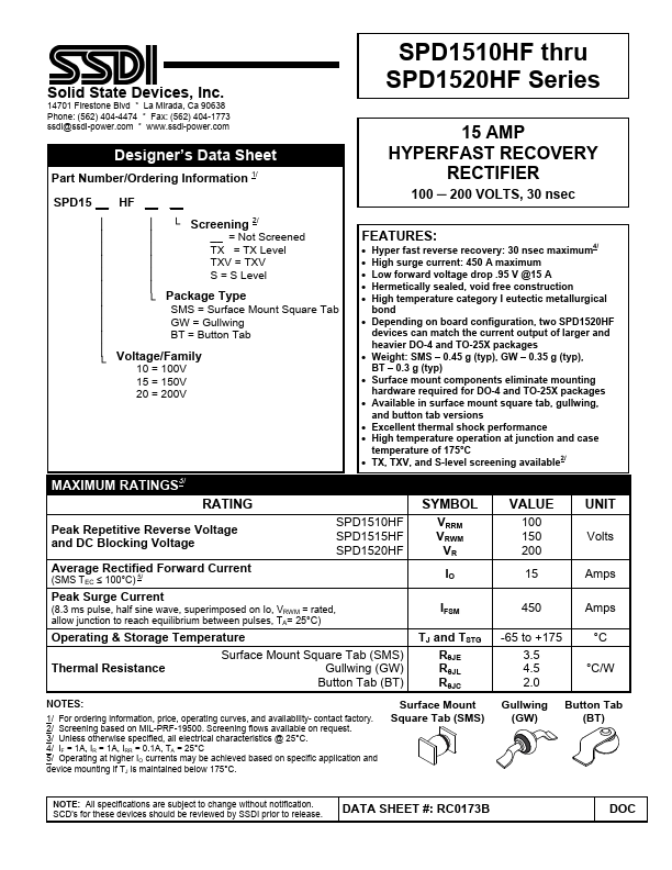 SPD1520HF