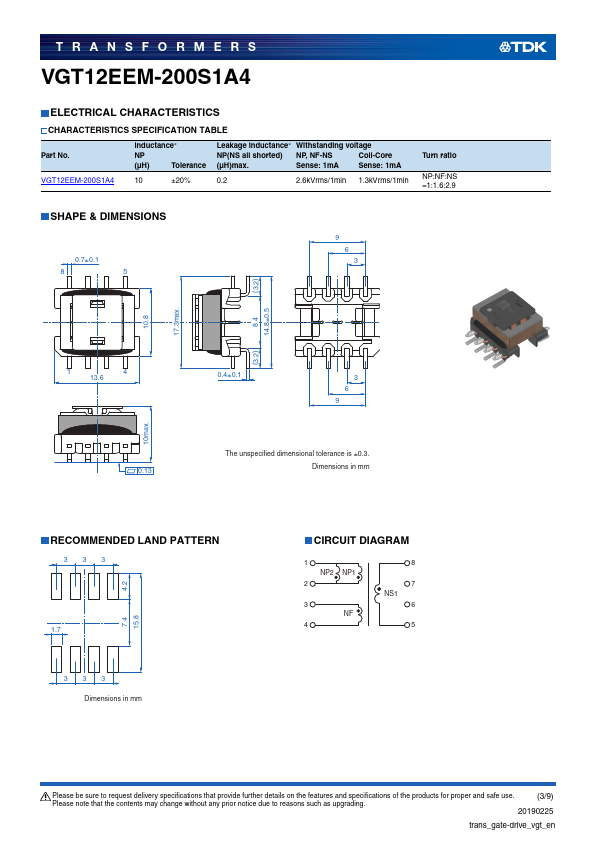 VGT10SEE-200S2A5